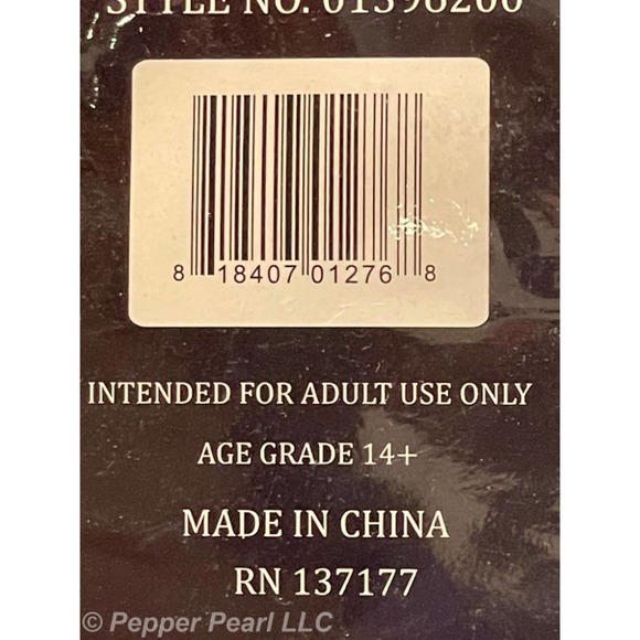 Flirty Fringed Flapper Adult Costume Medium Purple Black Sexy Dress 1920s - Picture 6 of 6